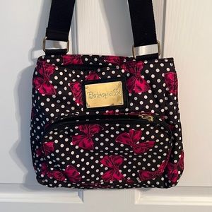 Betsey Johnson crossbody purse